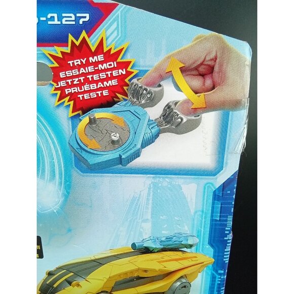 Transformers ONE Robot Battles Bumblebee B-127 Figure 3-Step Conversion Toy - Picture 5 of 8